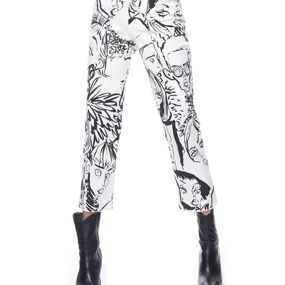 Cropped Alexa Jean, size 4 NWOT